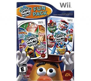 Hasbro Family Game Night Fun Pack  2 & 3   Wii —