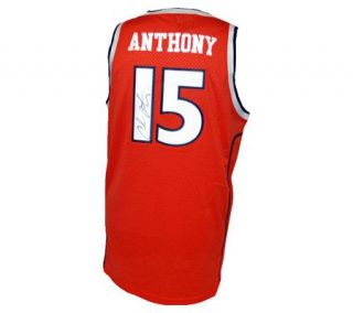 Carmelo Anthony Autographed Syracuse Jersey —