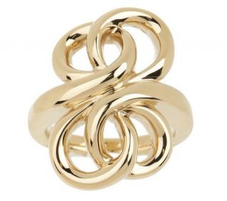 As IsOpenwork Swirl Design Ring, 14K Gold —