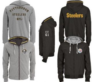 NFL Pittsburgh Steelers Mens Big & Tall Reversible Jacket —