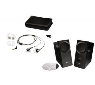 Bose Computer Speakers & Headphone Bundle —