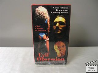Evil Obsession VHS 1997 Corey Feldman Kimberly Stevens 743383102632