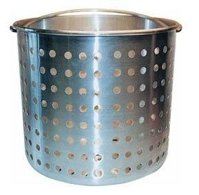 Winco Alsb 60 Alum Steamer Basket Fits 60qt Stock Pot