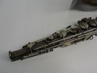 Vintage Conn Shooting Star Tenor Sax Need Work For Parts No Neck