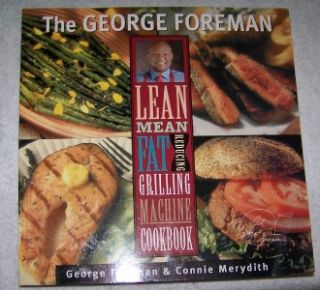 george foreman indoor grill gr26b with recipe book