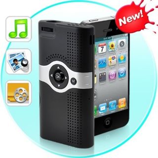 Mini Projector for iPhone 4 3GS DVD Players Game Consoles