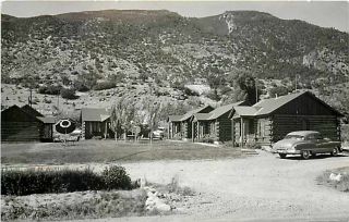 CO, Glenwood Springs, Colorado, RPPC, Beautiful View Court Motel, 50s