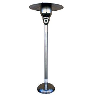 AZ Patio Heaters Stainless Steel Natural Gas Patio Heater NG SS