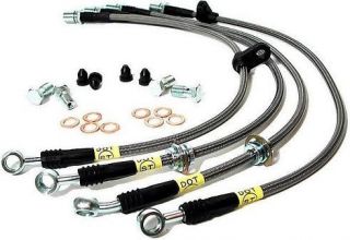 stoptech brake lines consist of a teflon inner line that is covered