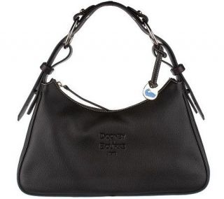 Dooney & Bourke Pebble Grain Leather Hobo Handbag with Adj. Strap 