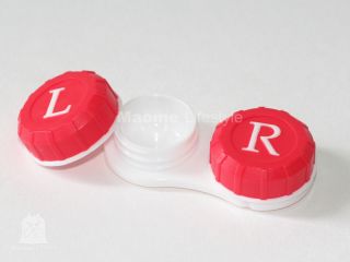Color Mini Contact Lens Case Traveling Kit