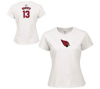 NFL Cardinals Kurt Warner Womens Name & NumberT Shirt —