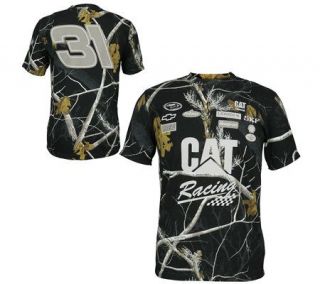NASCAR Team Realtree Jeff Burton Color Camo T Shirt —