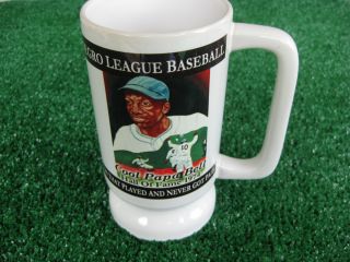 RARE Cool Papa Bell Baseball Hall of Fame 1974 Glass Mug
