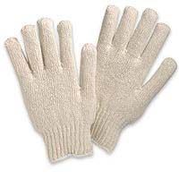 One Pair Large White String Knit Work Gloves Spendless