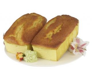 Juniors Grandmas Recipe (2)1.8lb Lemon Cake Loaves —