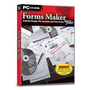 Cosmi Forms Maker and Filler Windows CD ROM New