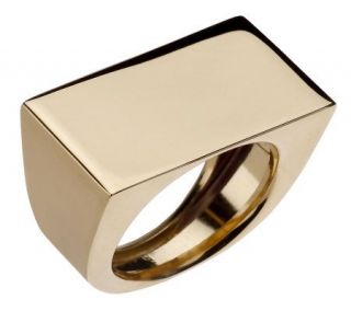 EternaGold Bold Polished Geometric Ring 14K Gold —