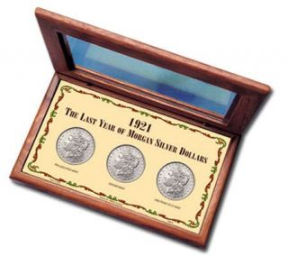 1921 Last Year Morgan Silver Dollar Mint Mark Collection   C212149
