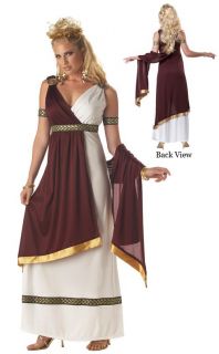 New Adult Roman Empress Dress Greek Halloween Costume