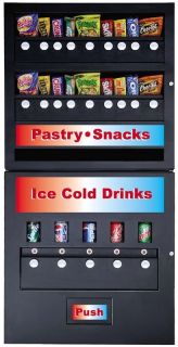 we carry a full vending machine line soda machines snack