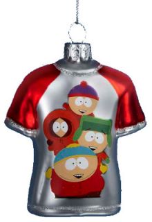 South Park Comedy Central T Shirt Tee Shirt Glass Holiday Christmas