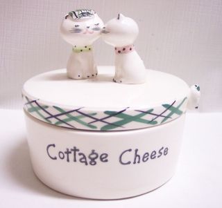 WOW 1958 Holt Howard Cottage Cheese Jar