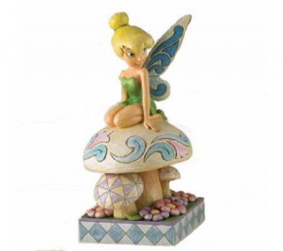 Jim Shore Disney Traditions Tinker Bell GardenStatue —