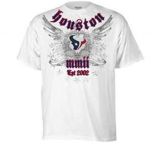 NFL Houston Texans Short Sleeve Roman Numeral T Shirt —