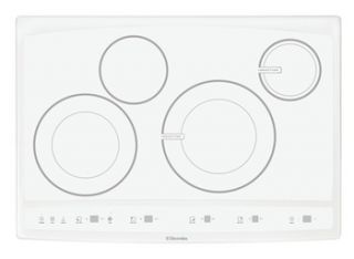 NEW Electrolux White 30 Inch Induction Hybrid Cooktop EW30CC55GW