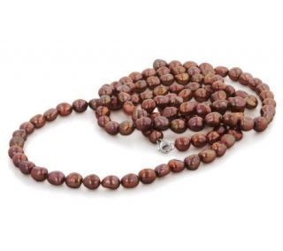 Honora Cultured Freshwater Pearl 54 Chocolate color Necklace