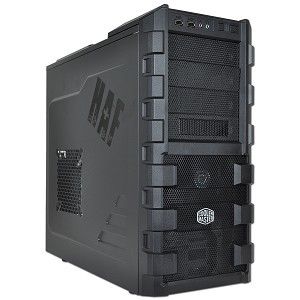 Cooler Master HAF 912 10 Bay ATX Mid Tower Computer Case Black No PSU