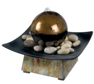 Kenroy Home Sphere Indoor Table Fountain —