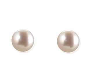 Honora Round Freshwater Cultured Pearl Stud Earrings   10mm — 