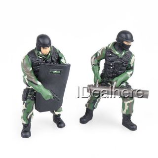 4pcs Model Counter Strike Soldiers Toy 1 18 G Scale
