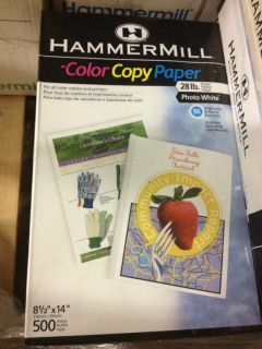 HammerMill Color Copy Paper 8 1 2 X 14
