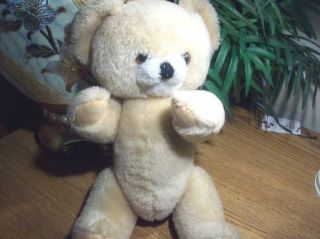 Commonwealth Toy Co Vintage Jointed Bear Plush 15