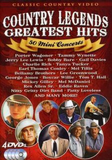 Country Music Legends 50 Mini Concerts DVD New