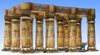 28mm Terrain Armorcast Large Egyptian Temple 29 Pieces