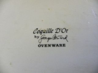 coquille d or georges briard ovenware casserole dish