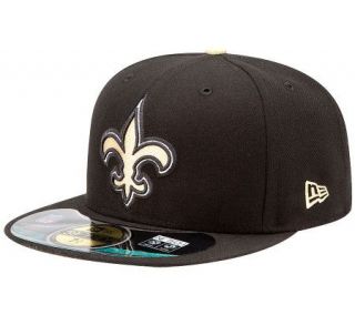 NFL Mens New Era New Orleans Saints Sideline Fitted Hat   A325564
