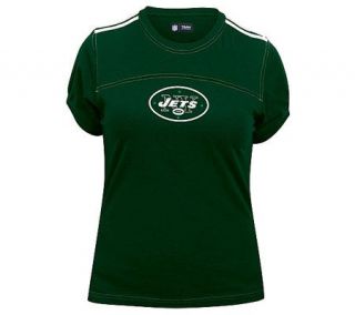 NFL New York Jets Womens Studded Gal T Shirt —