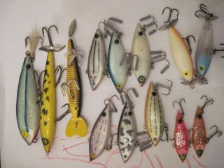 cotton cordell lures mixed lot blue striper spots slippin shad crazy