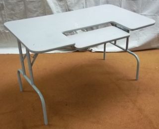 Generic Folding Computer Table with Keyboard Tray 400 407C Steel