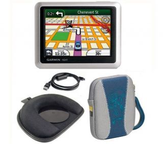 Garmin Nuvi 1200 GPS with Carry Case, Mount, and USB Cable —