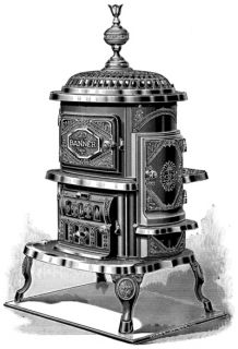 1891 Comstock Castle Cast Iron Stove Catalog