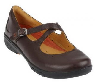 Clarks Unstructured Un.Glare Leather Mary Janes   A202964