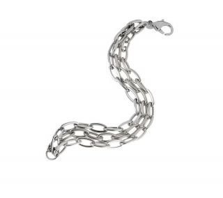 Steel by Design Choice of Oval Link Bracelets Stainless Steel
