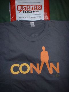 Conan OBrien T Shirt Team Coco RARE 1 of 1000 Promotional Small Dark