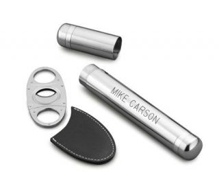 Things Remembered Personalized Cigar Case w/Cutter —